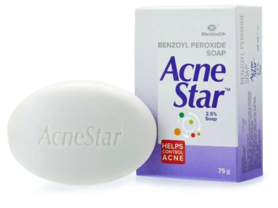 Acnestar 2.5% Benzoyl Peroxide Soap | For Acne Prone Skin