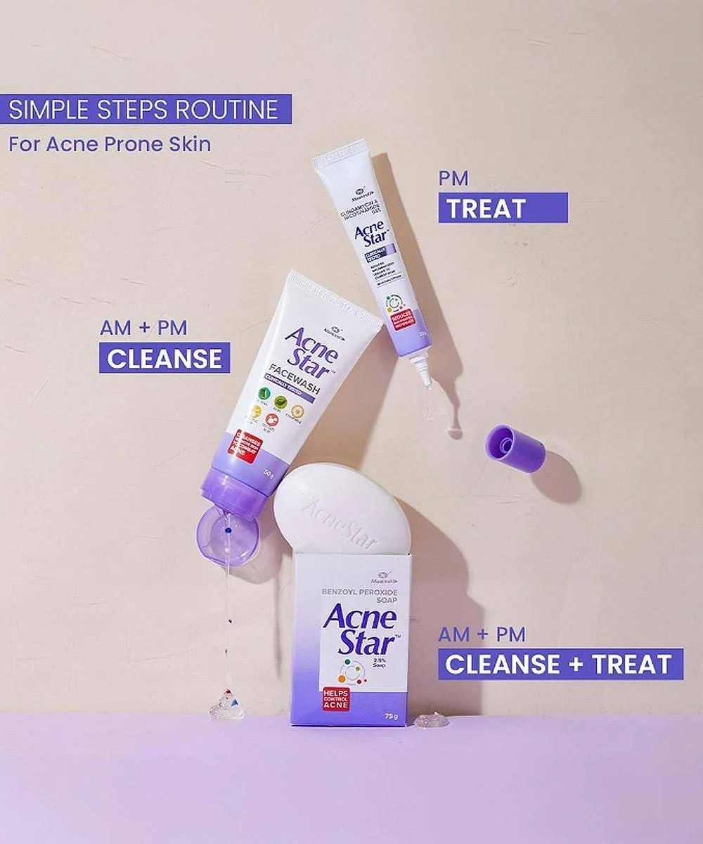 Acnestar 2.5% Benzoyl Peroxide Soap - Image 4