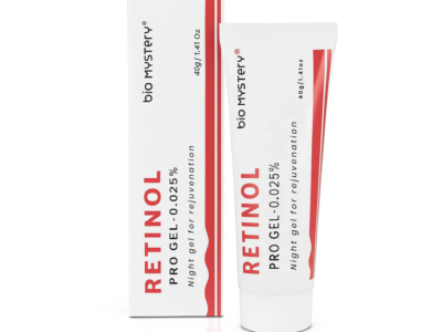Bio Mystery Retinol Pro Gel 0.025% – Anti-Acne & Wrinkle Repair Night Gel – 40g