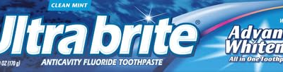 Ultra Brite Advanced Whitening Anticavity Fluoride Toothpaste