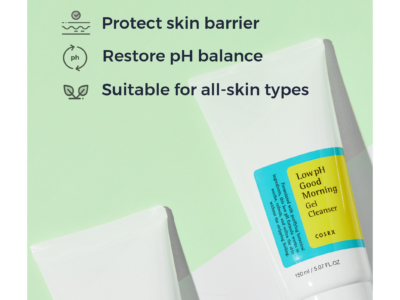 COSRX Low pH Good Morning Gel Face Cleanser