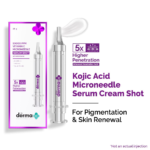 The Derma Co. 20000 PPM Kojic Acid Microneedle Face Serum Shot for Pigmentation Correction & Skin Renewal
