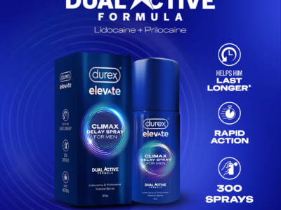 Durex Elevate Delay Spray for Men
