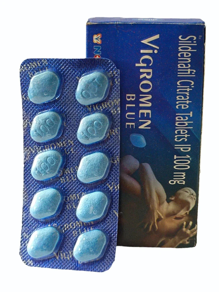Vigromen Blue Sildenafil Citrate Tablets