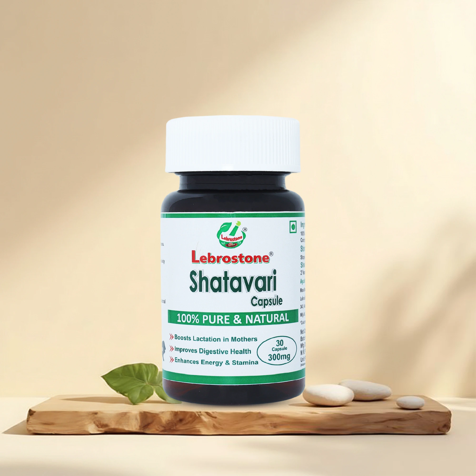 Shatavari Capsules 30 – Ayurvedic Herbal Supplement for Women’s Health, Hormonal Balance & Vitality