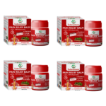 Pain Relief Balm 4(Pack) – Ayurvedic Balm for Headache, Muscle Pain, Joint Pain & Back Pain