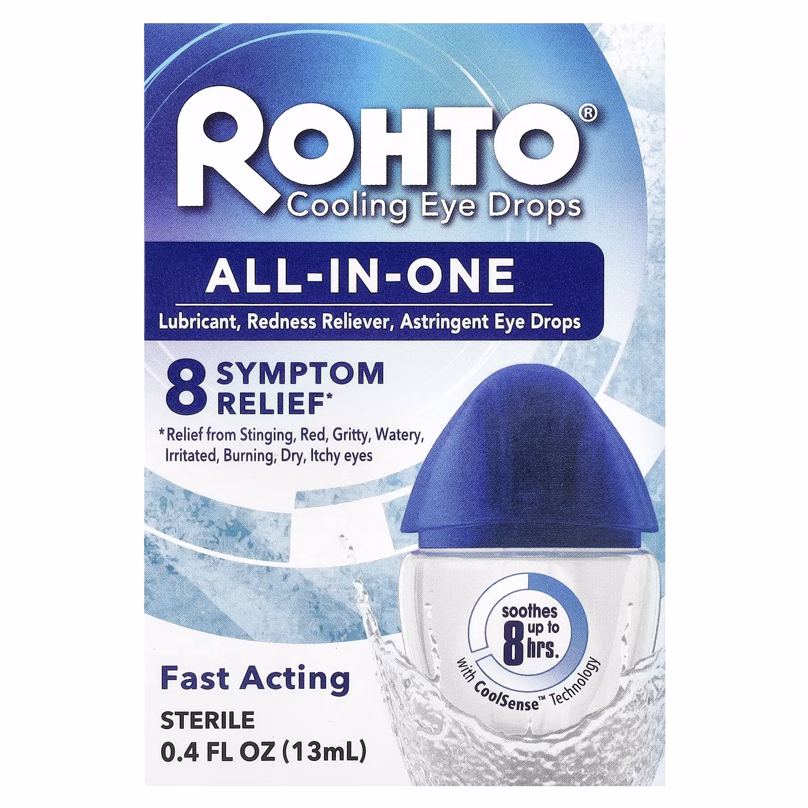 Rohto All-in-One Multi-Symptom Eye Drops