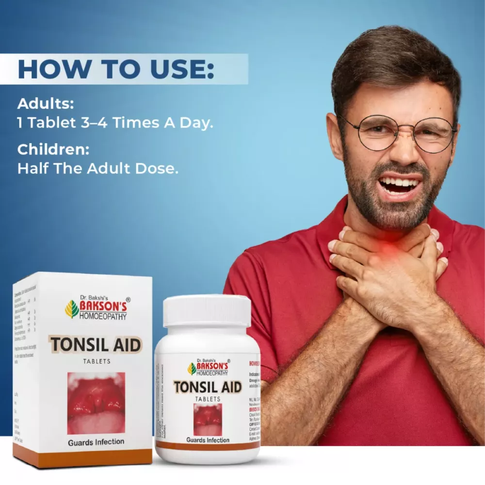 Bakson Tonsil Aid Tablets - Image 6