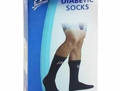 Flamingo Diabetic Socks