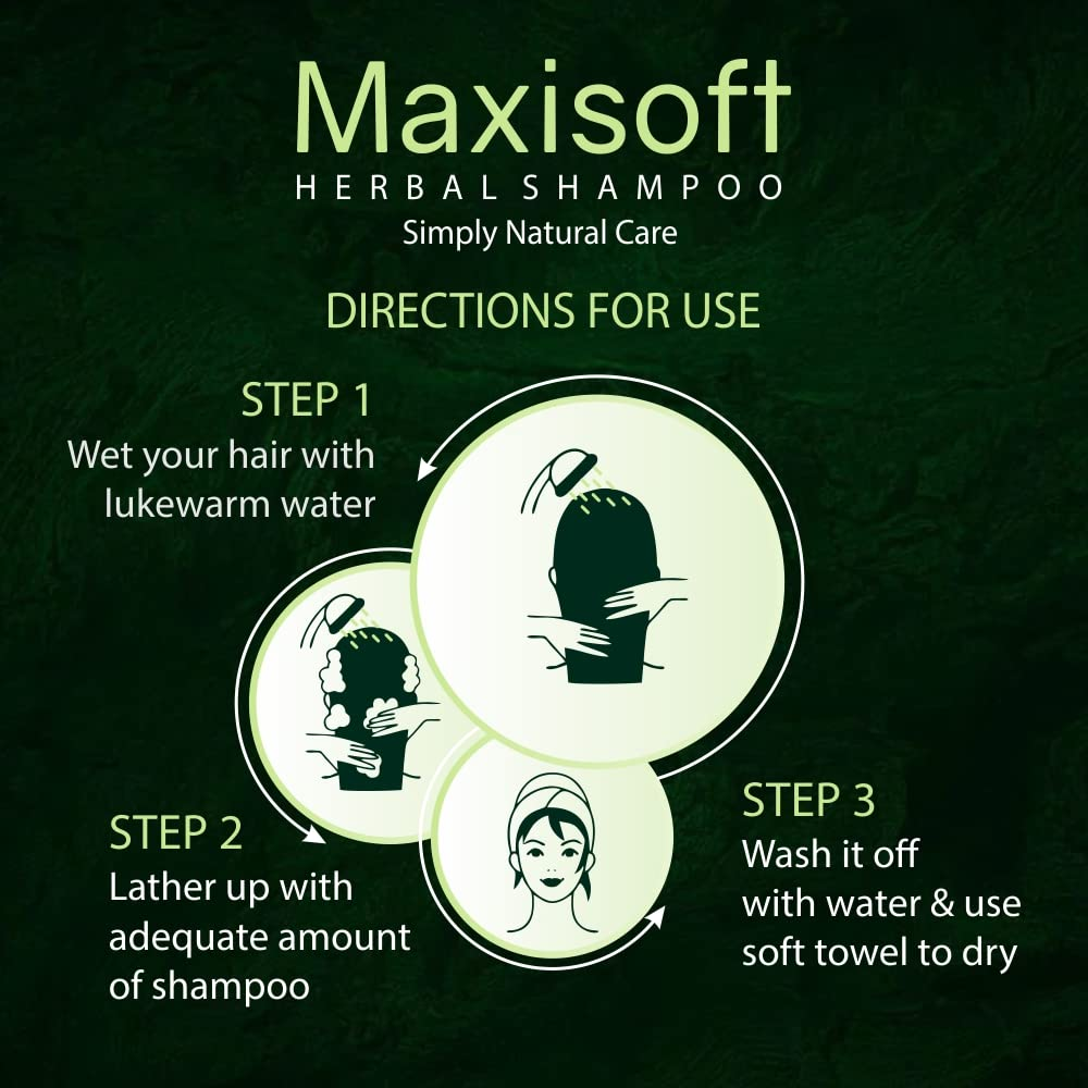 Maxisoft Herbal Shampoo - Image 7