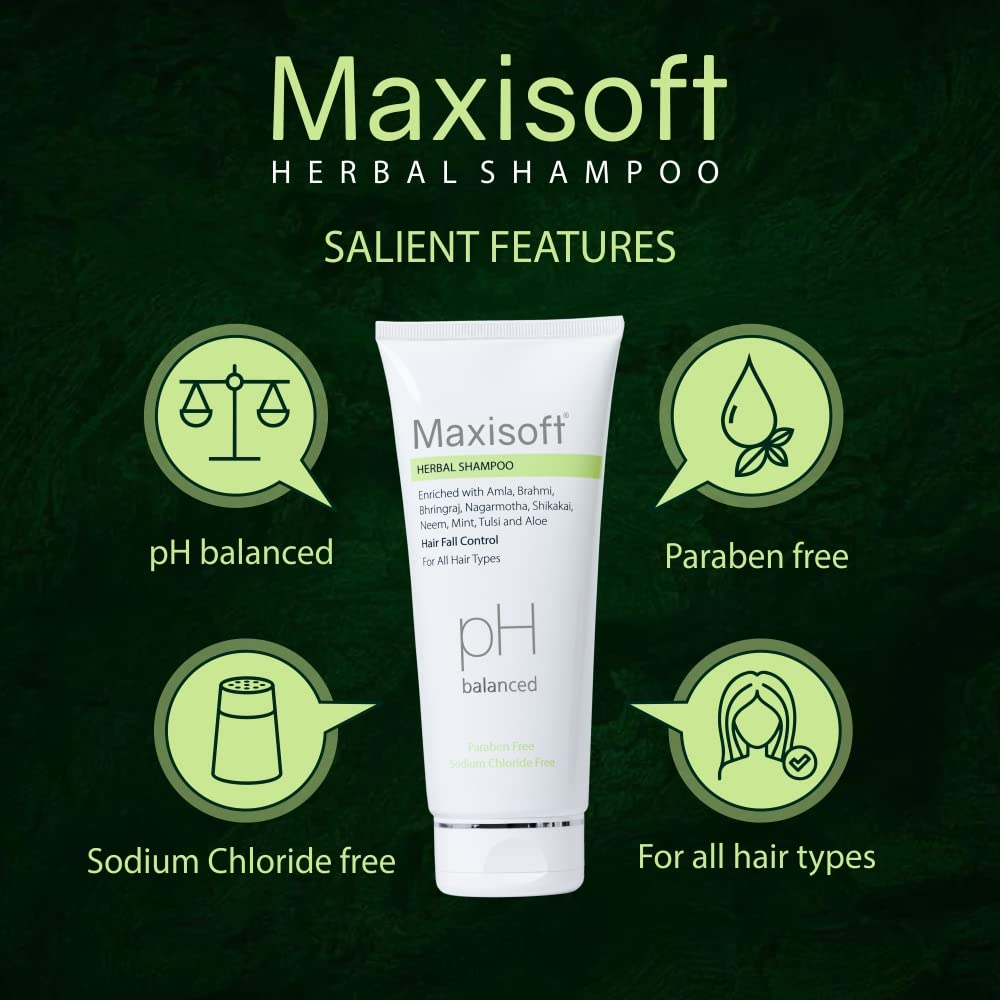 Maxisoft Herbal Shampoo - Image 6