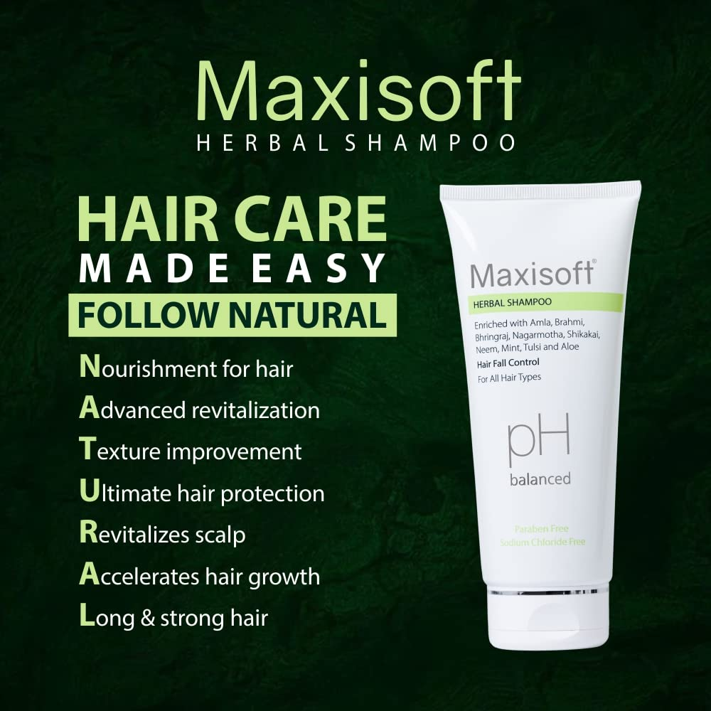 Maxisoft Herbal Shampoo - Image 5