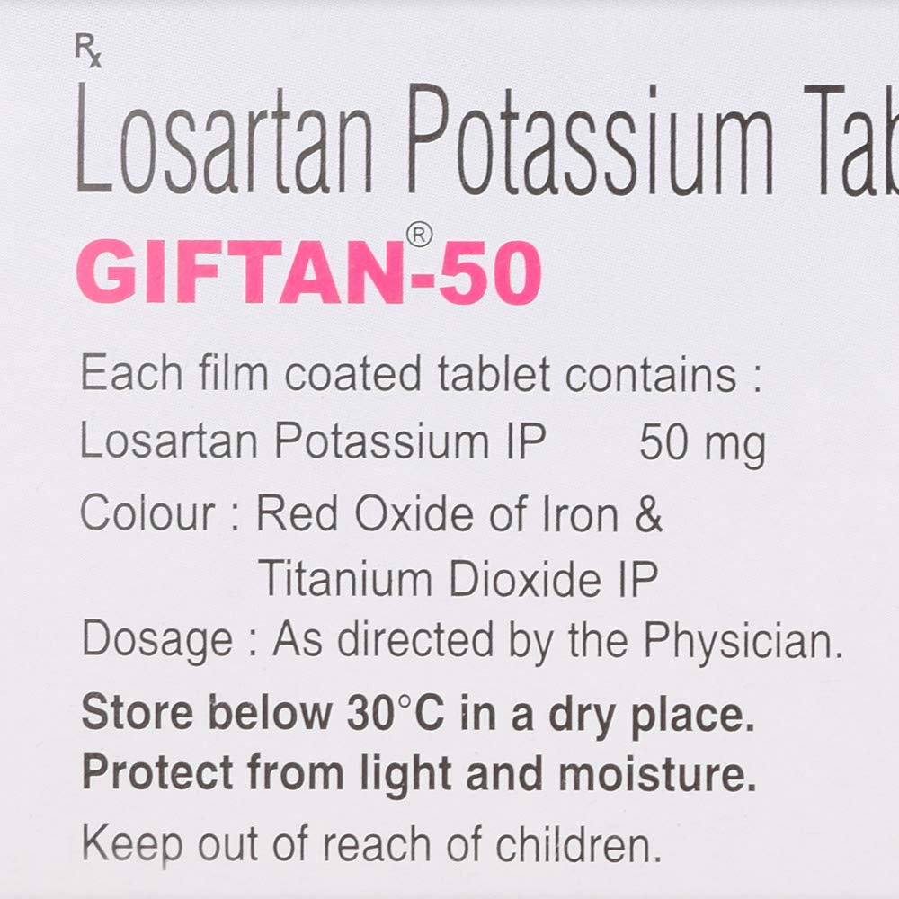 Giftan 50mg Tablet - Image 4
