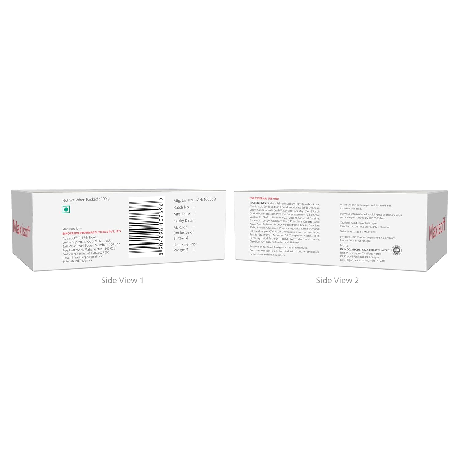 Maxisoft Moisturizing Soap 100 g