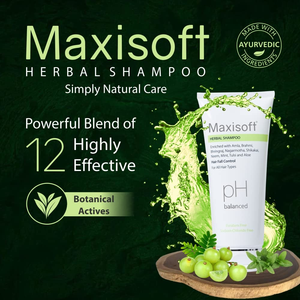 Maxisoft Herbal Shampoo - Image 3