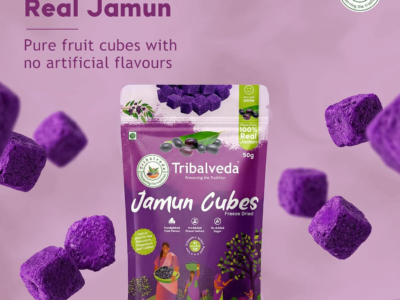 Tribalveda Jamun dried Cubes | 50gm