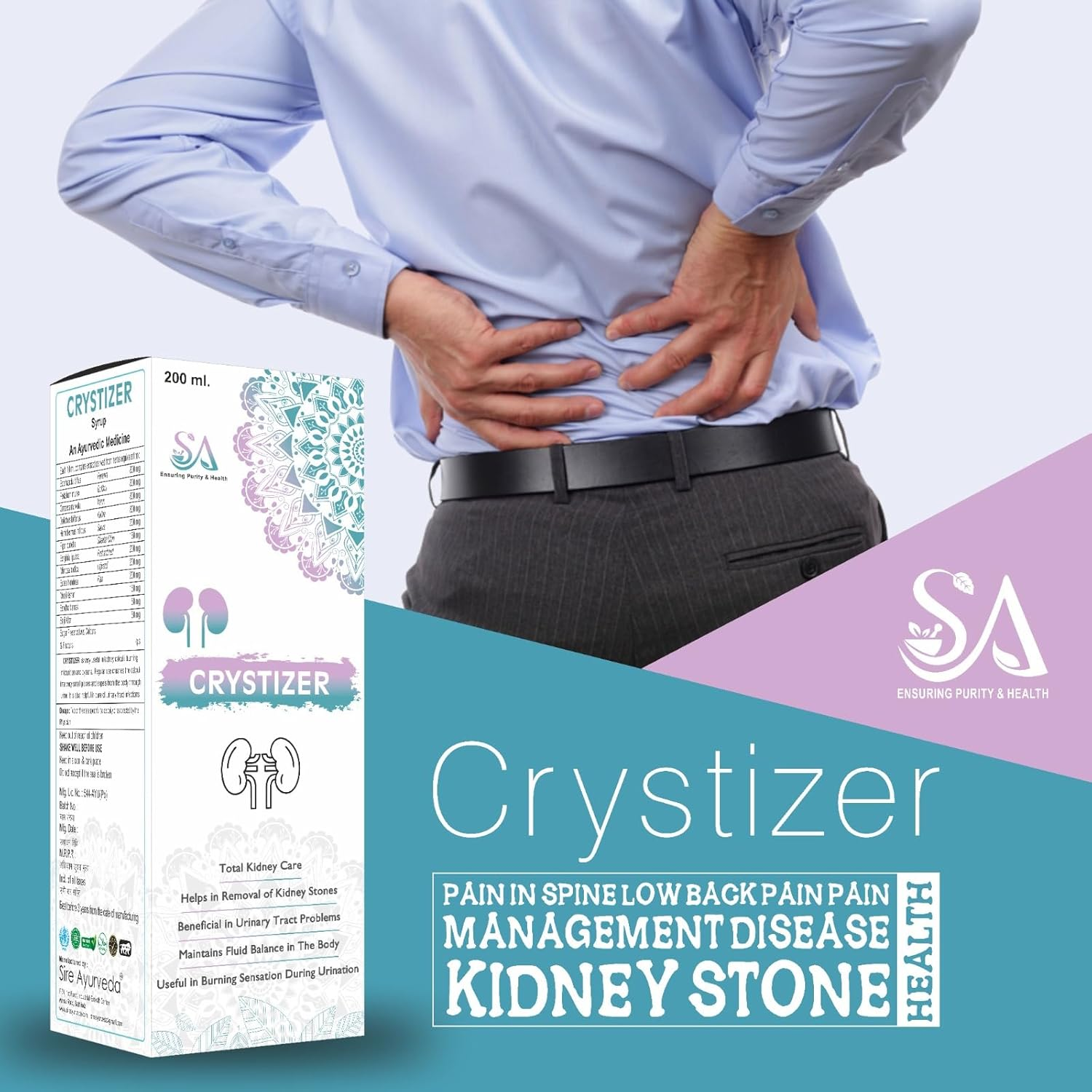 CRYSTIZER Medicine For Urinary Track Infection - Image 7