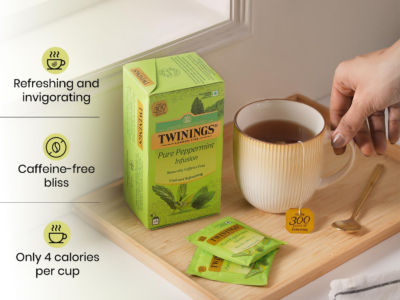 Twinings Peppermint Flavoured Infusion, 25 Tea Bags