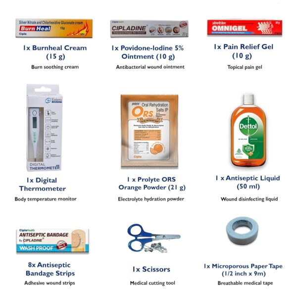 Carent Jumbo First Aid Kit for Home