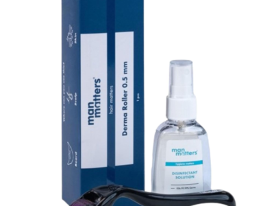 Man Matters Derma Roller With Disinfectant