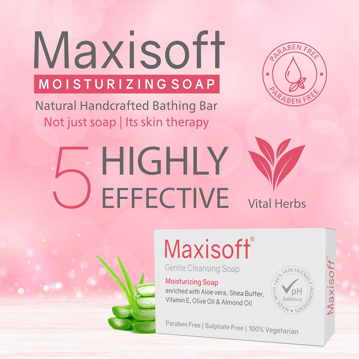 Maxisoft Moisturizing Soap 100 g