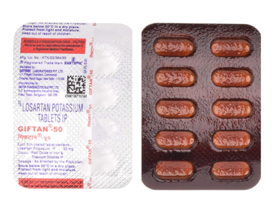 Giftan 50mg Strip of 10 Tablets