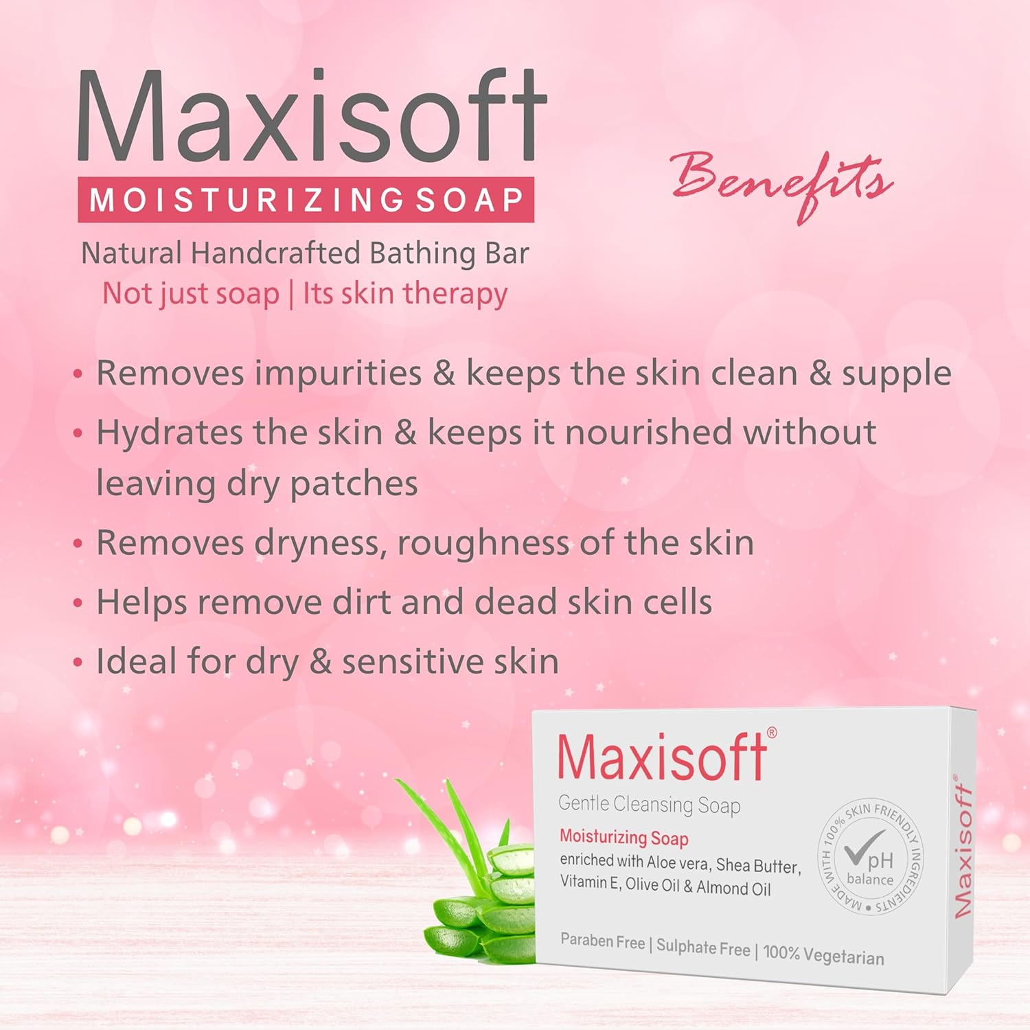 Maxisoft Moisturizing Soap 100 g