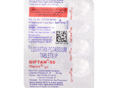 GIftaN 50mg Tablet