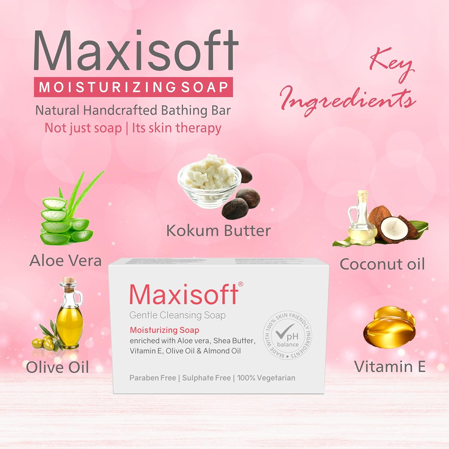 Maxisoft Moisturizing Soap 100 g