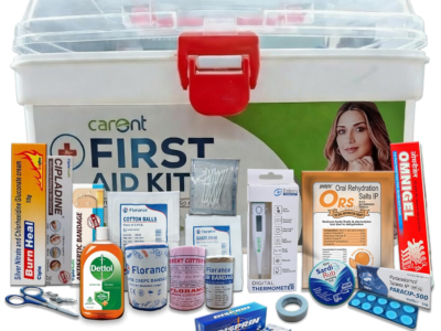 Carent Jumbo First Aid Kit for Home, Car, Travel & Office