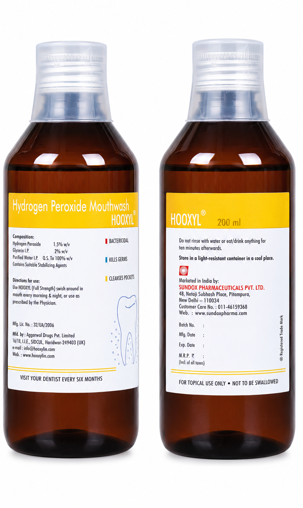 Hydrogen Peroxide (1.5% w/v)
