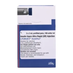 Lyumjev Kwikpen 100IU Prefilled Pen 3 ml