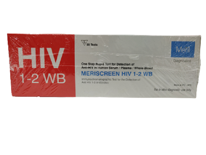 Meriscreen HIV 1-2 WB Rapid Test Kit - Image 3