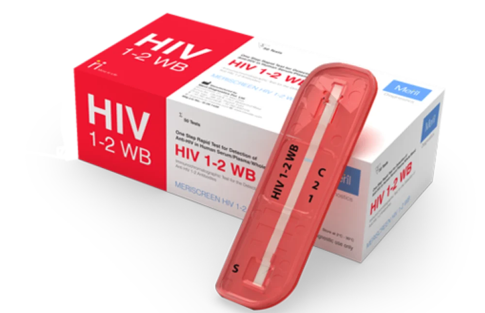 Meriscreen HIV 1-2 WB Rapid Test Kit