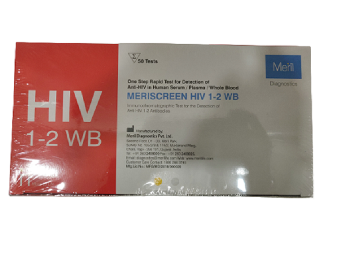 Meriscreen HIV 1-2 WB Rapid Test Kit - Image 4