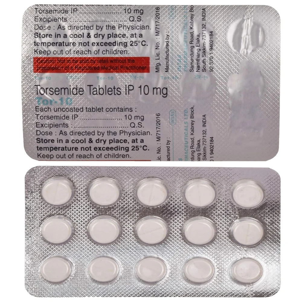 TOR 10mg Torasemide Tablet - Image 2
