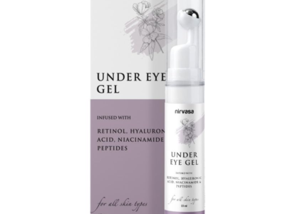 Nirvasa Under Eye Gel Cream with Roll-On