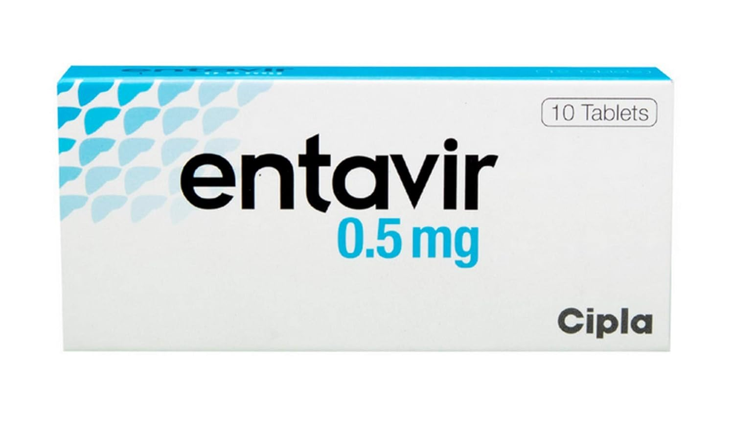 Entavir 0.5mg - Strip of 10 Tablets