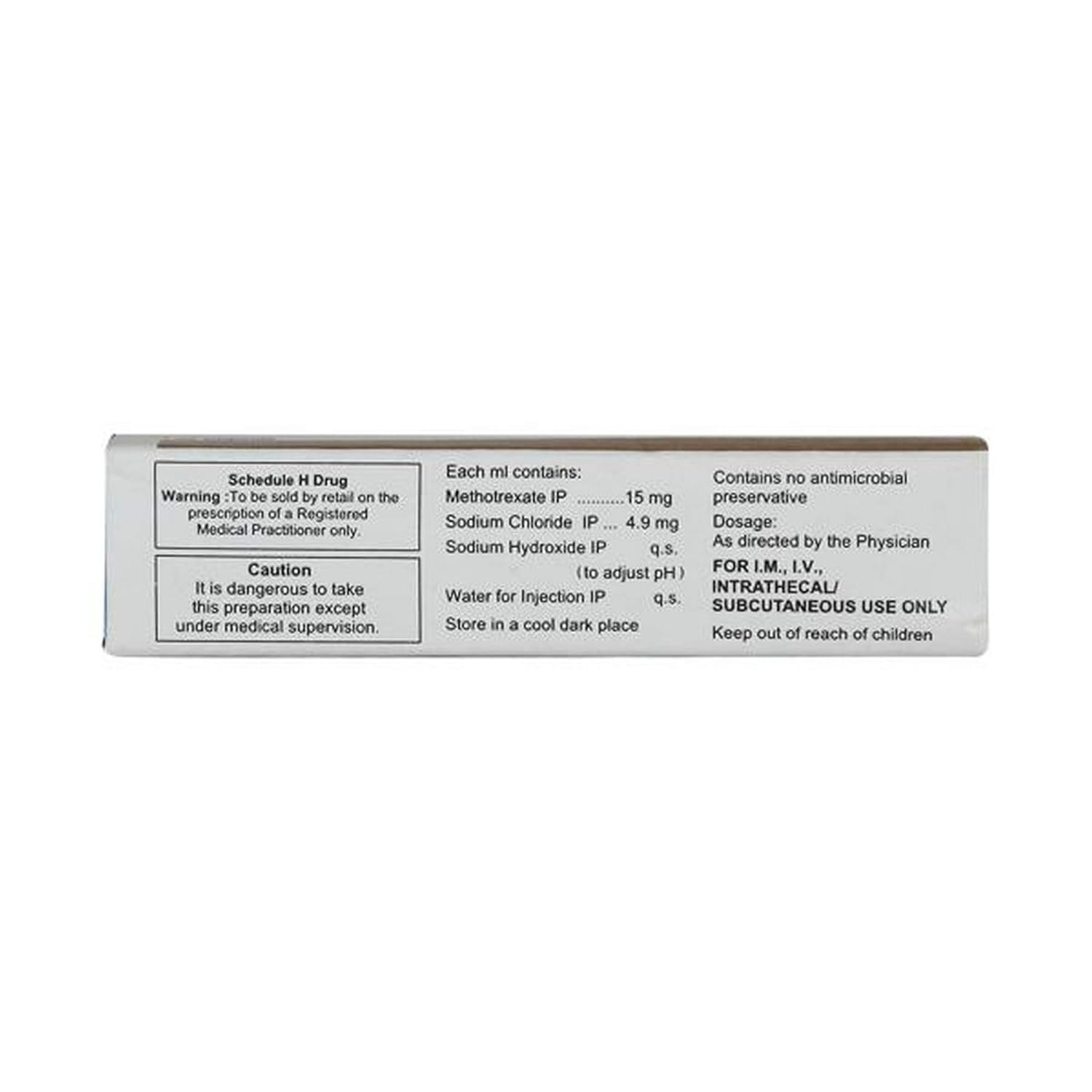 Folitrax 15mg Injection