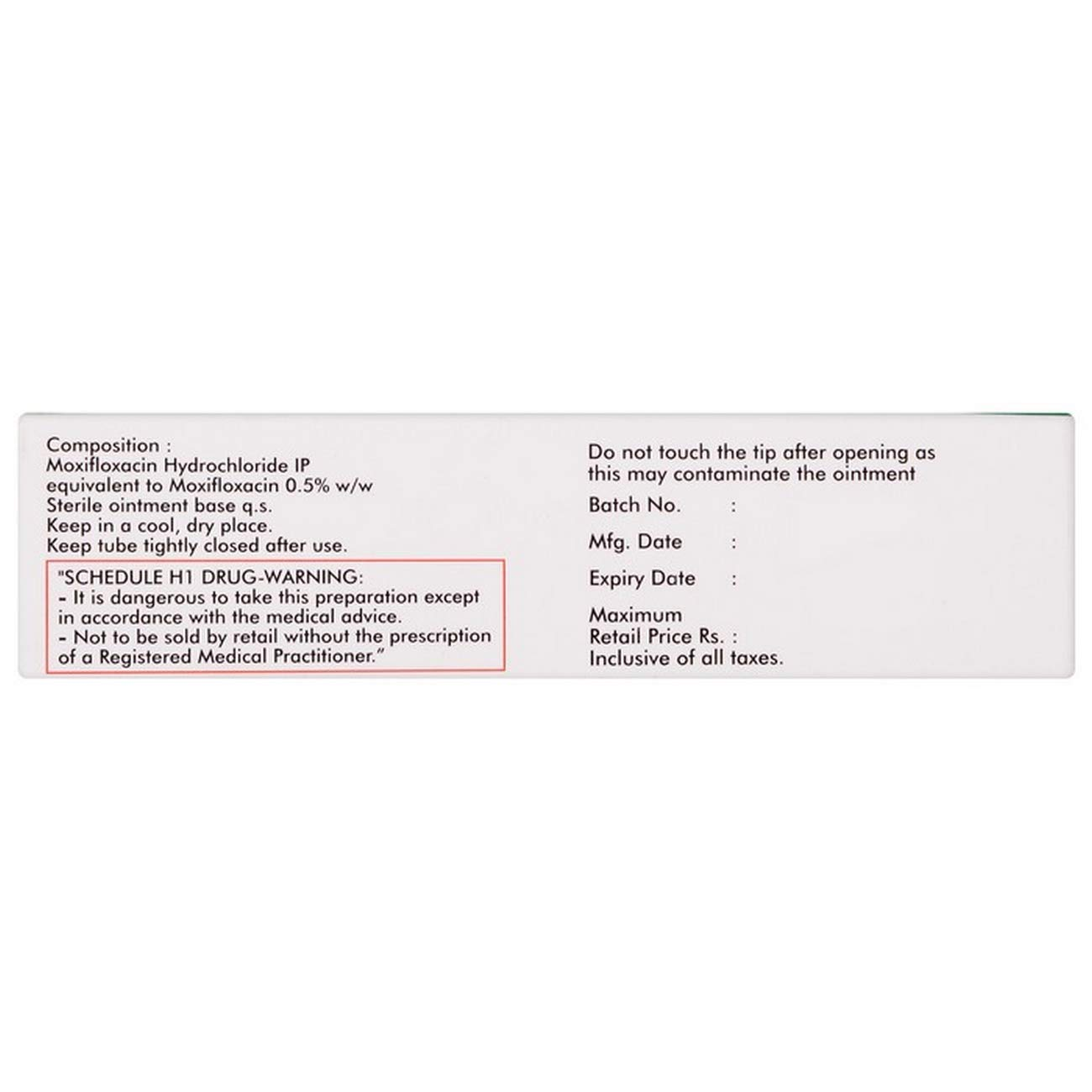 Moxigram Eye Ointment