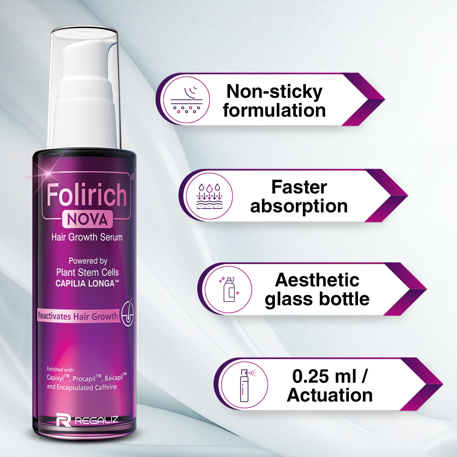 Regaliz Folirich Nova Hair Growth Serum - Image 7