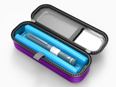 SHBC Upgraded Cold Effect PCM Insulin Pen Carrying Case Portable Medical Cooler Bag for Diabetes Convenient