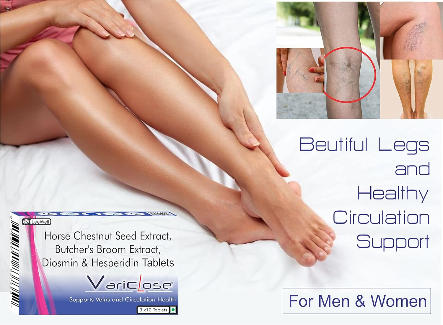 Varicose Vein Support and Restless Legs Circulation Flow - Image 4