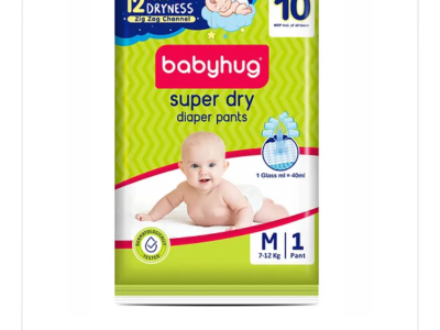 Babyhug Super Dry Pant Style Diaper Medium (M) Size