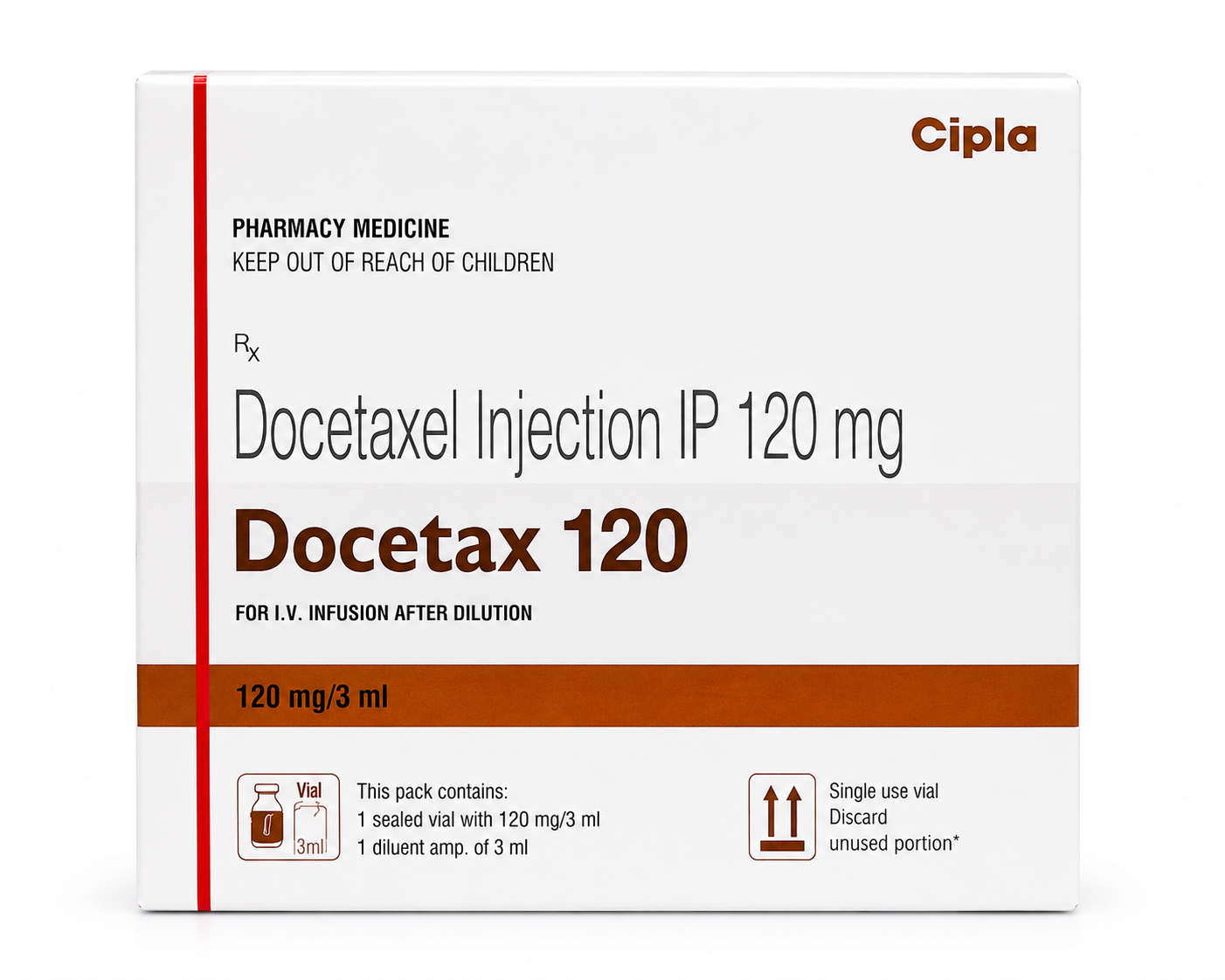 Docetax 120 Mg Injection - Image 2