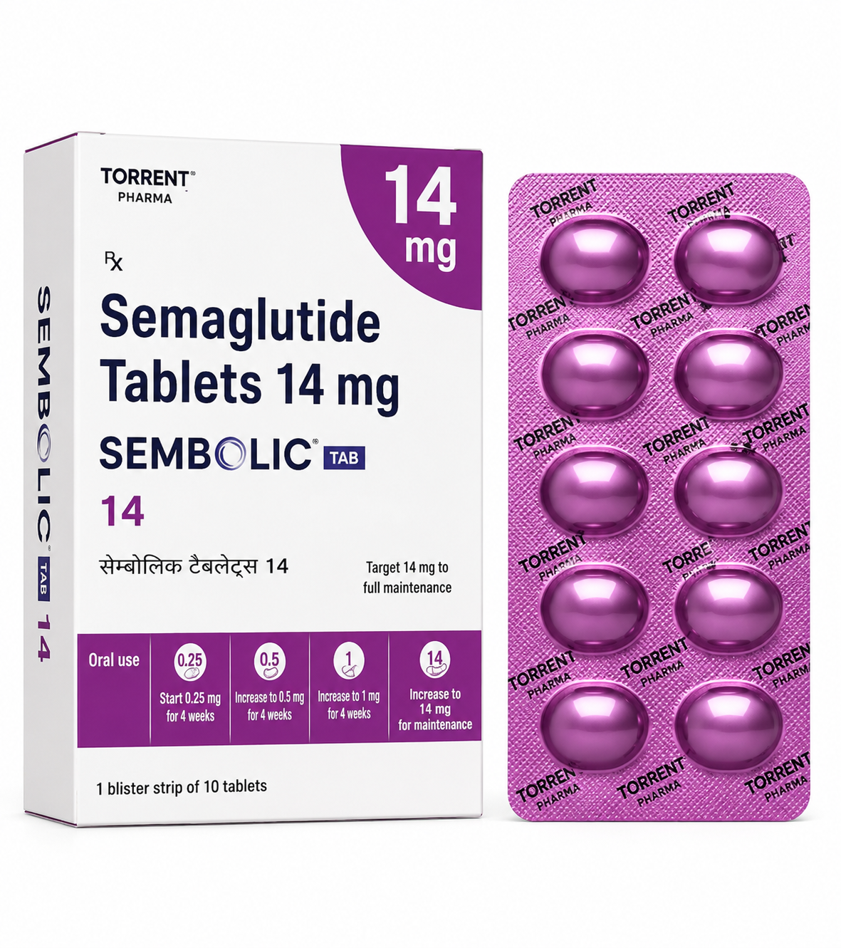 Sembolic 14 mg Semaglutide Oral Tablets