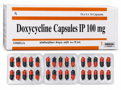 Omega Doxycycline 100mg Capsule
