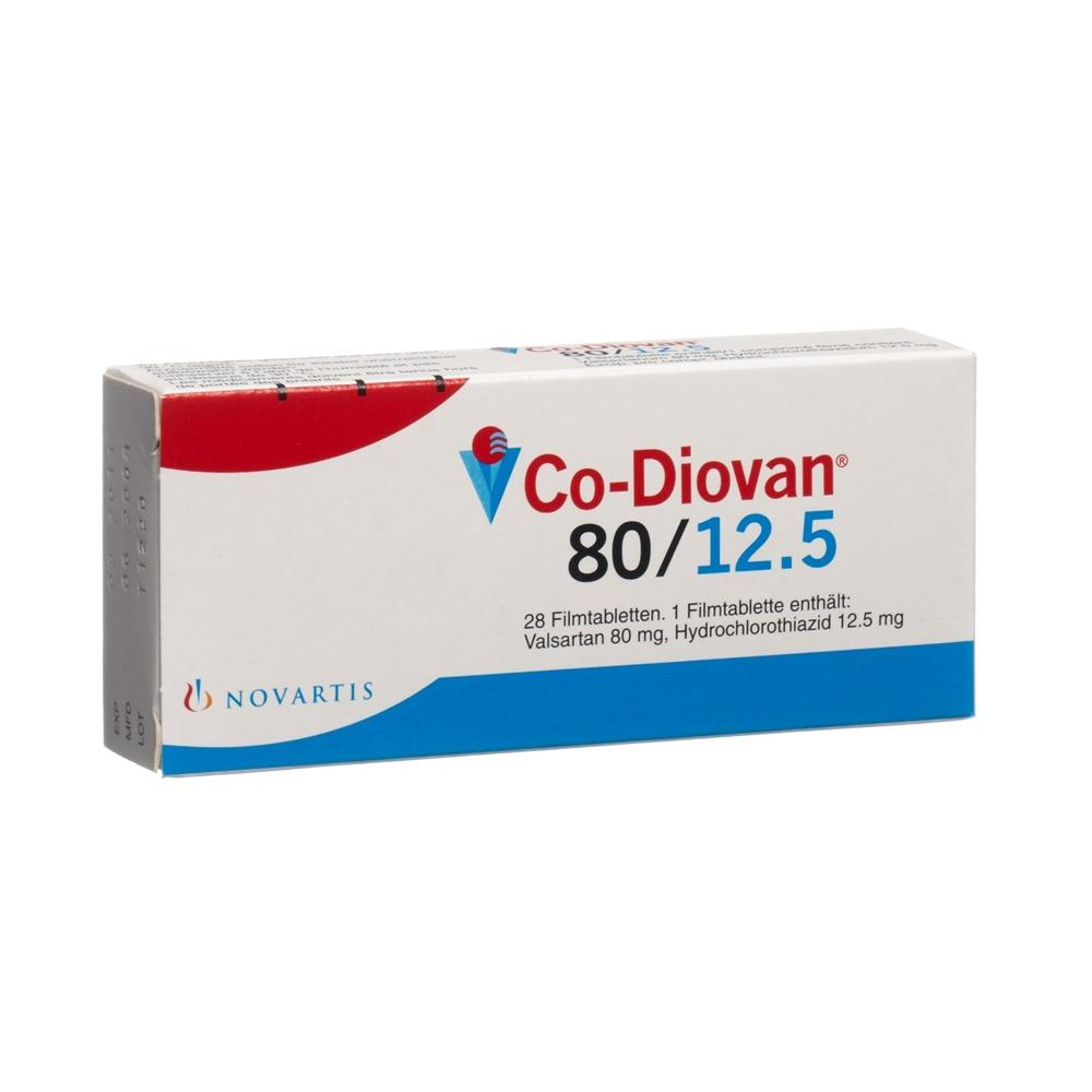 CO Diovan Fct 80 Mg/12.5 Mg Tablet