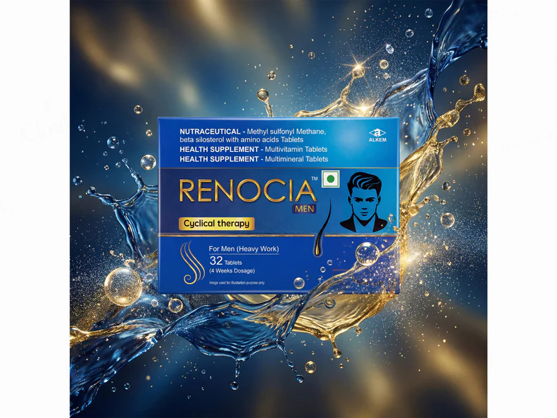 Renocia Men Hair Cyclical Therapy Nutraceutical Tablet For Men - Image 8