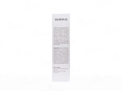 Solreva-XL Daily Light Fluid Moisturizing Sunscreen Serum SPF 50